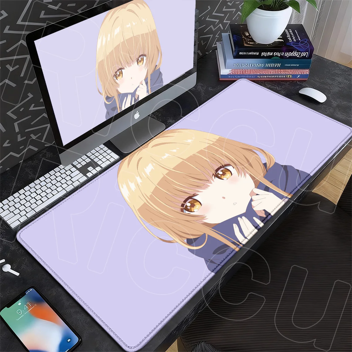 Gamer Locking Edge Table mat Anime Mahiru Shiina Large Computer Keyboard Mat PC Rubber Accessories HD printing Office Mouse Pad
Gamer Locking Edge Table mat Anime Mahiru Shiina Large Computer Keyboard Mat PC Rubber Accessories HD printing Office Mouse Pad
