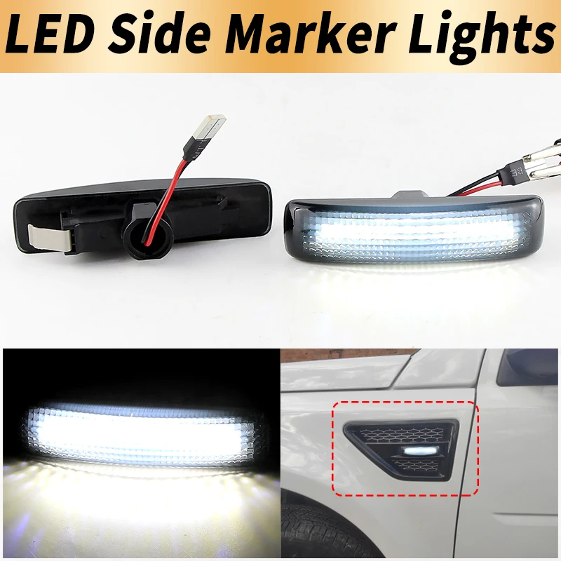 2PCS LED Side Marker Turn Signal Lights Canbus For Land Rover Discovery3 05-08 Discovery4 10-15 Freelander 08-09 Constant Bright
2PCS LED Side Marker Turn Signal Lights Canbus For Land Rover Discovery3 05-08 Discovery4 10-15 Freelander 08-09 Constant Bright