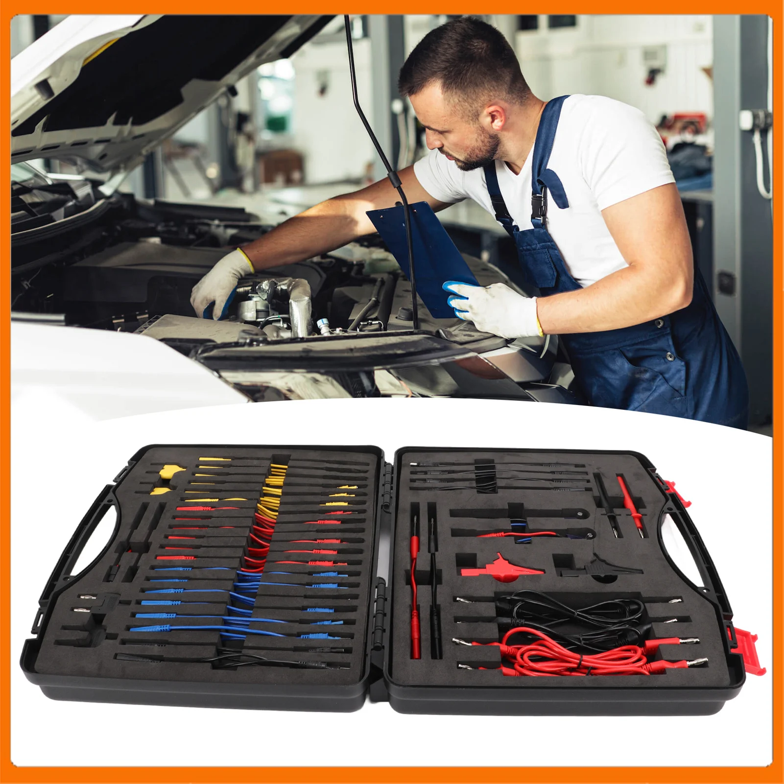 Комплект тестовых проводов для мультиметра, многофункциональный электрический релейный тестер, набор зондов для 12 В, 24 В, комплект релейных тестеров для транспортных средств
Комплект тестовых проводов для мультиметра, многофункциональный электрический релейный тестер, набор зондов для 12 В, 24 В, комплект релейных тестеров для транспортных средств