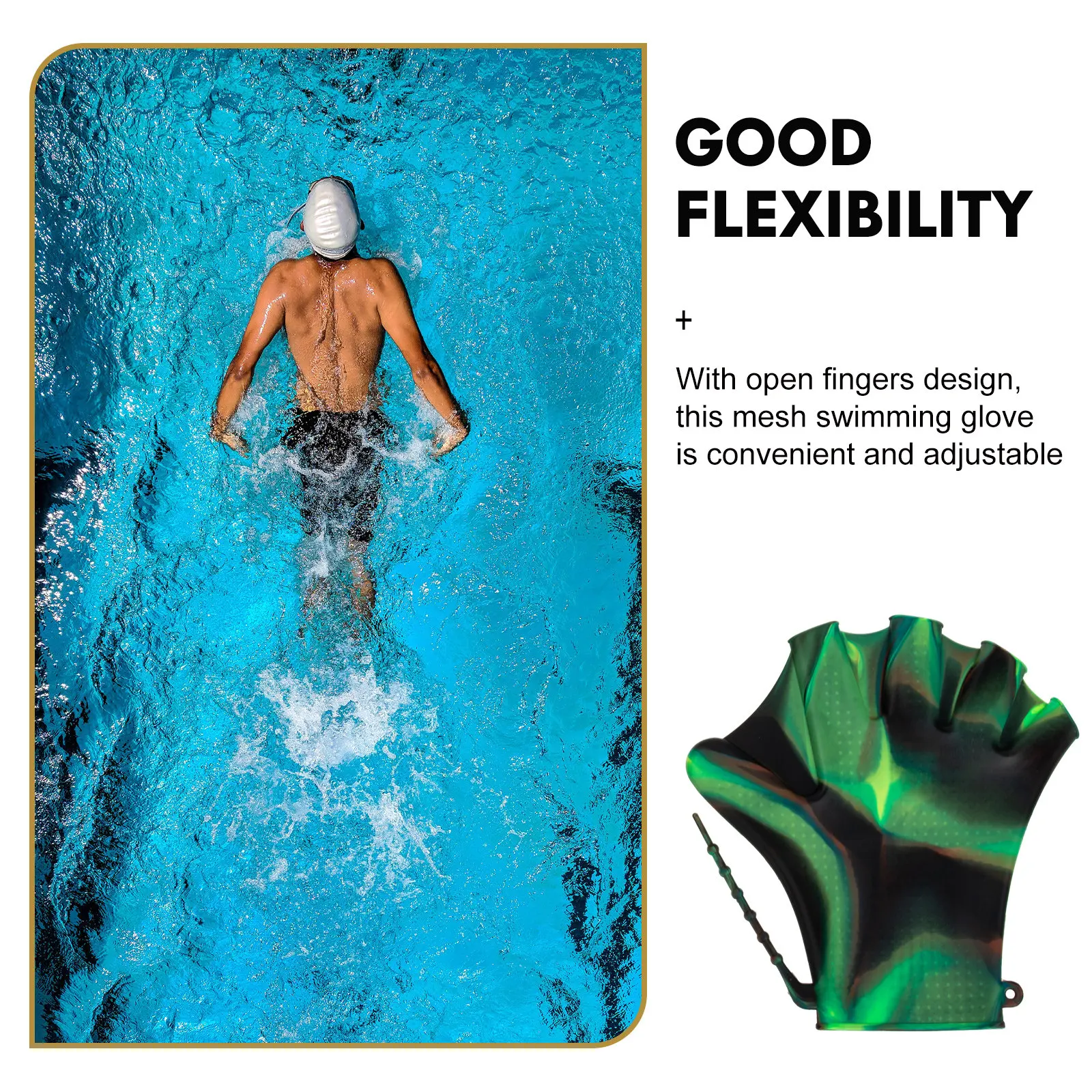 Пара регулируемых силиконовых перчаток-лопаток для плавания, для водных тренировок, занятий в бассейне, дайвинга, вспомогательные перчатки для развития сопротивления
Пара регулируемых силиконовых перчаток-лопаток для плавания, для водных тренировок, занятий в бассейне, дайвинга, вспомогательные перчатки для развития сопротивления