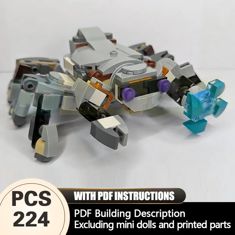 Creators Animal Series Model MOC Building Bricks Six-Legged Animal Modular Technology Gifts Holiday Assemble Children Toys Suit
Creators Animal Series Model MOC Building Bricks Six-Legged Animal Modular Technology Gifts Holiday Assemble Children Toys Suit