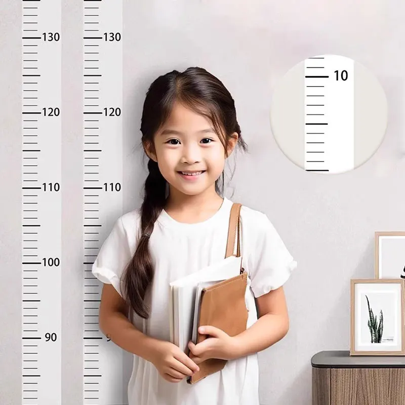 1 Piece Height Sticker 0-200cm Measuring Tape Wall Decal for Kids Room Nursery Bedroom Waterproof Growth Chart
1 Piece Height Sticker 0-200cm Measuring Tape Wall Decal for Kids Room Nursery Bedroom Waterproof Growth Chart