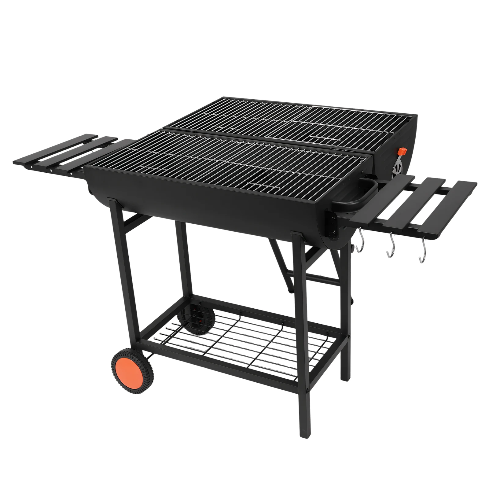 Extra Large Charcoal Barbecue Grill Portable Charcoal Grill Charcoal Barrel Grill for Backyard Camping Patio Parties and Picnics
Extra Large Charcoal Barbecue Grill Portable Charcoal Grill Charcoal Barrel Grill for Backyard Camping Patio Parties and Picnics