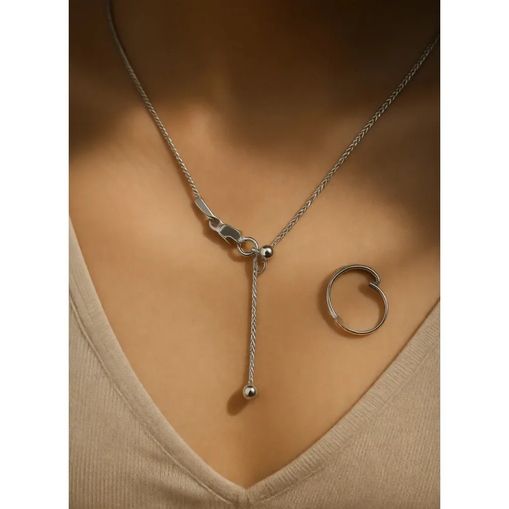 Серебряная цепочка-бокс из стерлингового серебра, регулируемая, 14-24 дюйма, для женщин, сделано в Италии
Серебряная цепочка-бокс из стерлингового серебра, регулируемая, 14-24 дюйма, для женщин, сделано в Италии
