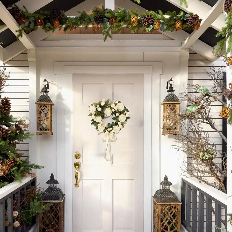 Rose Heart Wreath Flower Wreath Spring Wreath 15.7 Inch Heart Wreath Floral Wreath Front Door Sign Artificial Wreath With Rose
Rose Heart Wreath Flower Wreath Spring Wreath 15.7 Inch Heart Wreath Floral Wreath Front Door Sign Artificial Wreath With Rose