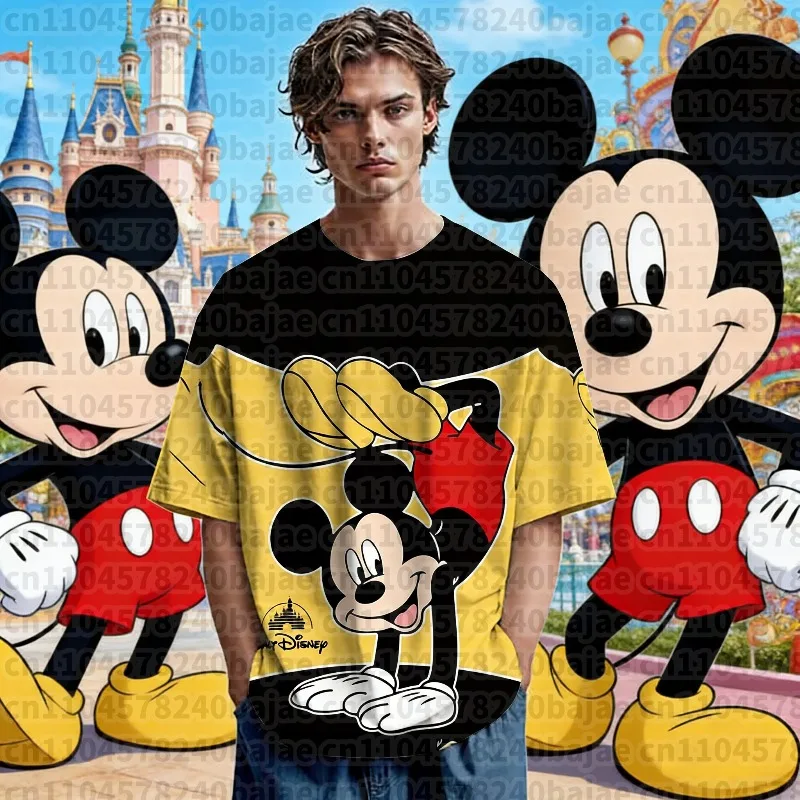 2025-26 Summer Disney Mens Casual T-shirts High Quality Mickey Mouse Print Brand Tee Classic Male Daily Short Sleeve Cool Tops
2025-26 Summer Disney Mens Casual T-shirts High Quality Mickey Mouse Print Brand Tee Classic Male Daily Short Sleeve Cool Tops