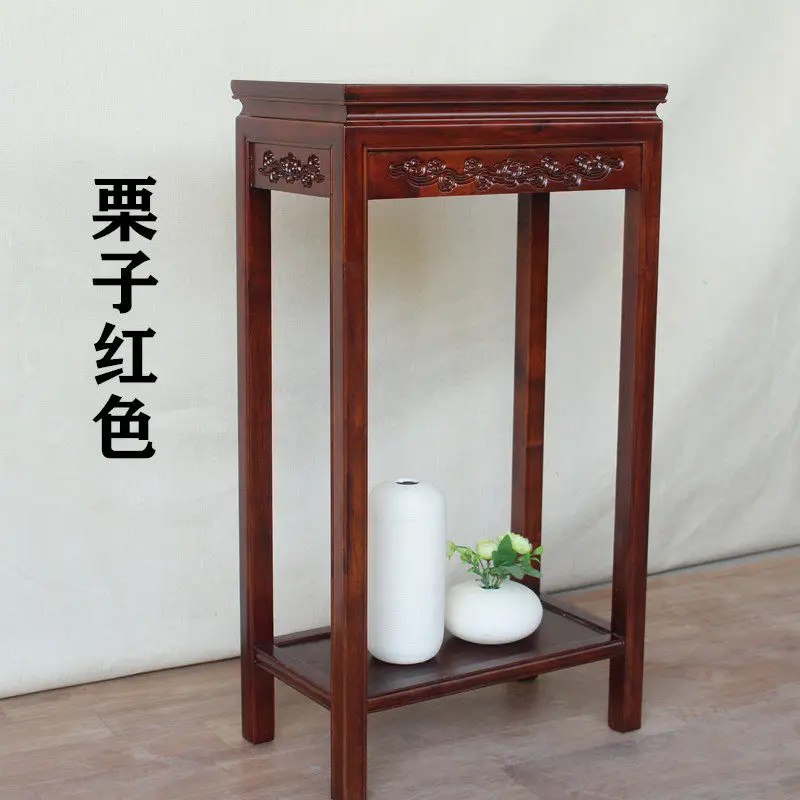 Solid wood high side table Chinese wooden flower stand, a few corners on the side of the sofa, simple against the wall, entrance
Solid wood high side table Chinese wooden flower stand, a few corners on the side of the sofa, simple against the wall, entrance