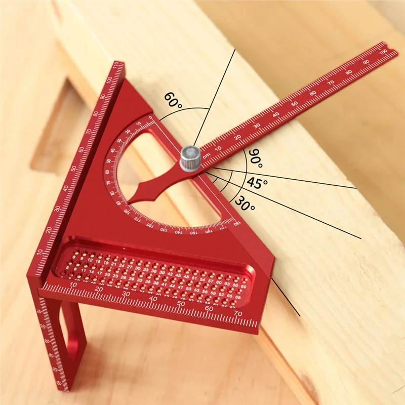 ABUI-Adjustable Carpentry Square Protractor With 180 Degree Quick Marking Guide -Aluminum Half-Circle Set Scribing Ruler
ABUI-Adjustable Carpentry Square Protractor With 180 Degree Quick Marking Guide -Aluminum Half-Circle Set Scribing Ruler