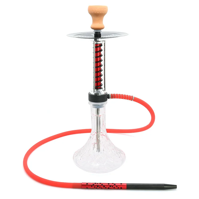 Arab hookah, bar KTV aluminum alloy, single tube medium, hookah set, hookah accessories pot.
Arab hookah, bar KTV aluminum alloy, single tube medium, hookah set, hookah accessories pot.