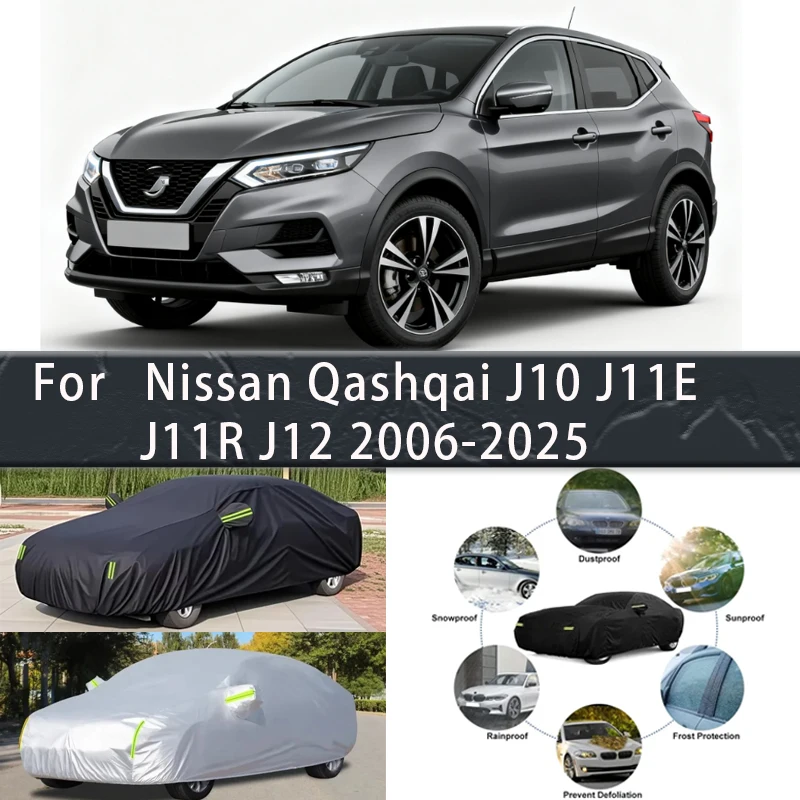 For Nissan Qashqai J10 J11E J11R J12 2006-2025 Outdoor Protection Full Car Covers Snow Cover Sunshade Waterproof Dustproof
For Nissan Qashqai J10 J11E J11R J12 2006-2025 Outdoor Protection Full Car Covers Snow Cover Sunshade Waterproof Dustproof