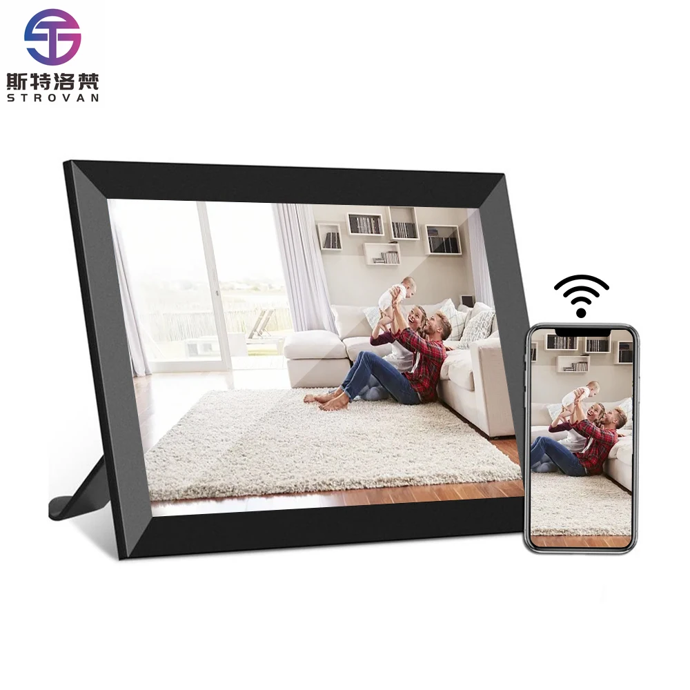 10.1 Inch Digital Photo Frame IPS Screen Touch LCD Video Loop MP4 Format Cloud Connectivity Audio MP3 AVI Clock WiFi Ad Playback
10.1 Inch Digital Photo Frame IPS Screen Touch LCD Video Loop MP4 Format Cloud Connectivity Audio MP3 AVI Clock WiFi Ad Playback
