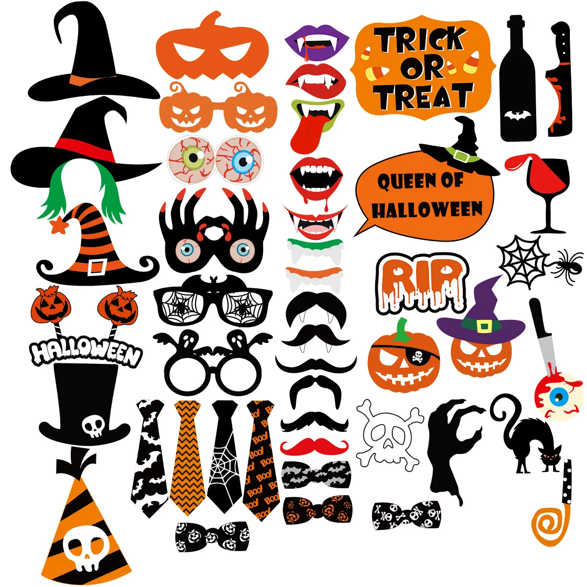 Halloween Photo Props for Photoshoot Decorative Cutout Funny Photobooth
Halloween Photo Props for Photoshoot Decorative Cutout Funny Photobooth