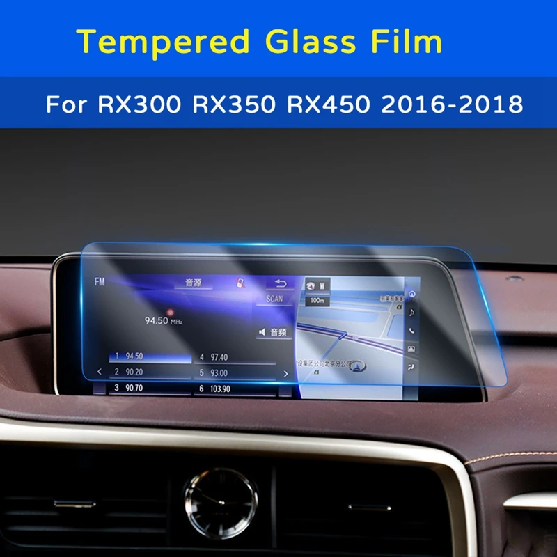 Tempered Glass Film For 2016 2017 2018 Lexus RX300 RX350 RX450 12.3-Inch Car Radio GPS Navigation Touch Screen Protector
Tempered Glass Film For 2016 2017 2018 Lexus RX300 RX350 RX450 12.3-Inch Car Radio GPS Navigation Touch Screen Protector