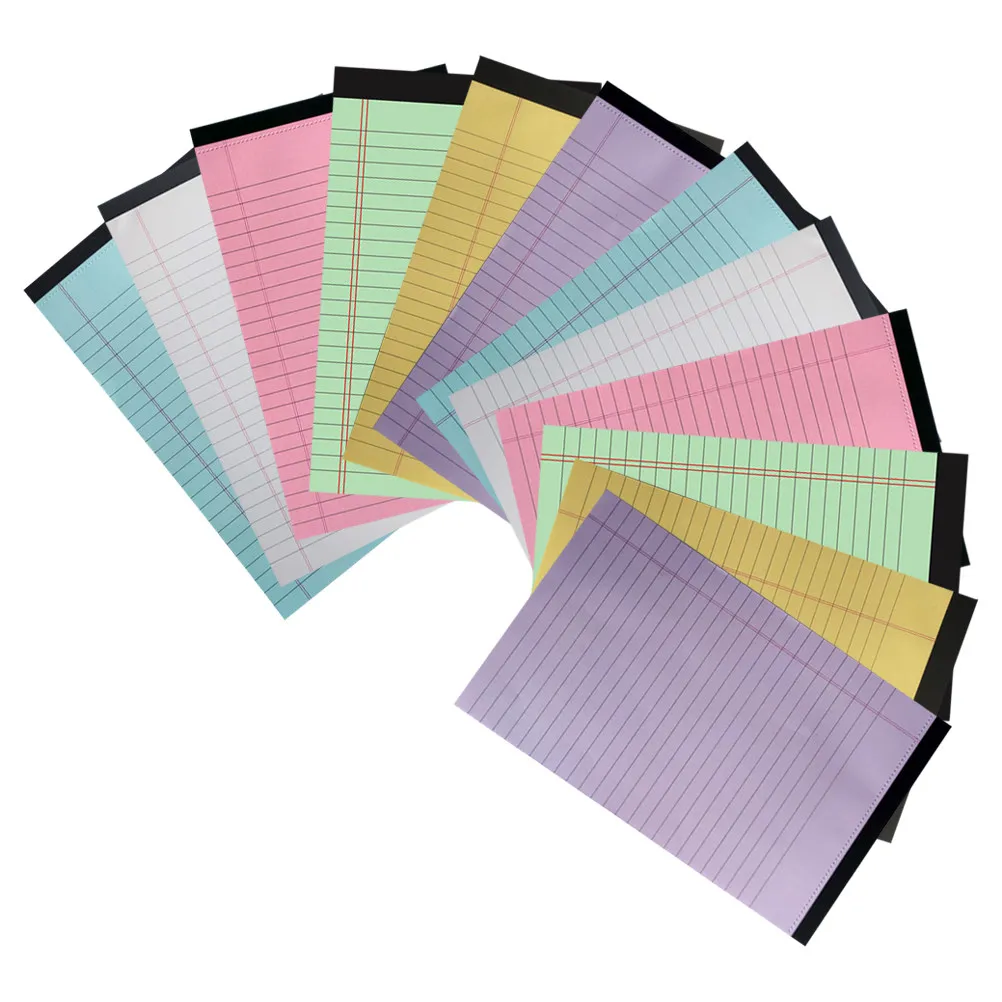 12Pack A5 Colorful Memo Notepads Tearable Pages for School Office Home Lined Paper Pads Smooth Writing Lined Paper Pads
12Pack A5 Colorful Memo Notepads Tearable Pages for School Office Home Lined Paper Pads Smooth Writing Lined Paper Pads