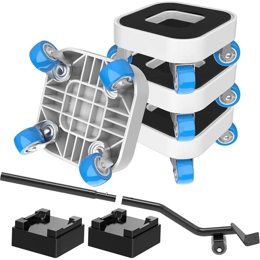 Upgraded Furniture Sliders, Movers with Wheels, 360° Rotatable Wheels, Heavy Duty Sofa, Bed, Load Capacity up to 750lb
Upgraded Furniture Sliders, Movers with Wheels, 360° Rotatable Wheels, Heavy Duty Sofa, Bed, Load Capacity up to 750lb