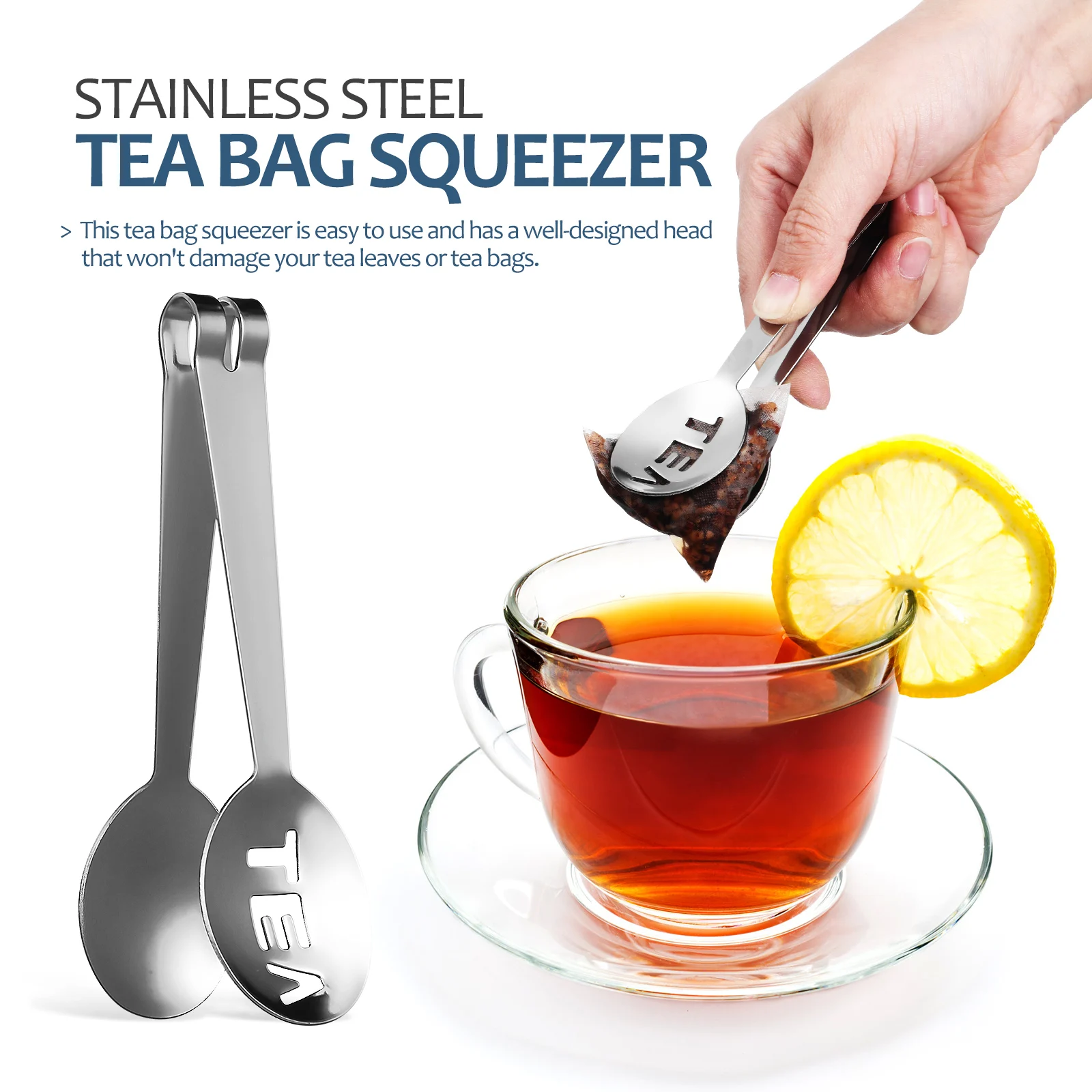 6 Pcs Tea Clip Set Stainless Steel Mini Tongs Kitchen Strainer Holder Food Parties Bag Squeezer Teabag Tea Accessories Bakery
6 Pcs Tea Clip Set Stainless Steel Mini Tongs Kitchen Strainer Holder Food Parties Bag Squeezer Teabag Tea Accessories Bakery