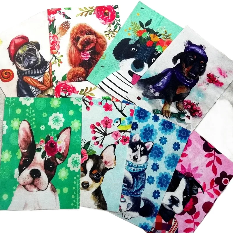 15X20cm Cute Animals Patchwork Cotton Canvas Fabric Cartoon for DIY Sewing & Quilting Purse Book Cover Home Decoration Material
15X20cm Cute Animals Patchwork Cotton Canvas Fabric Cartoon for DIY Sewing & Quilting Purse Book Cover Home Decoration Material