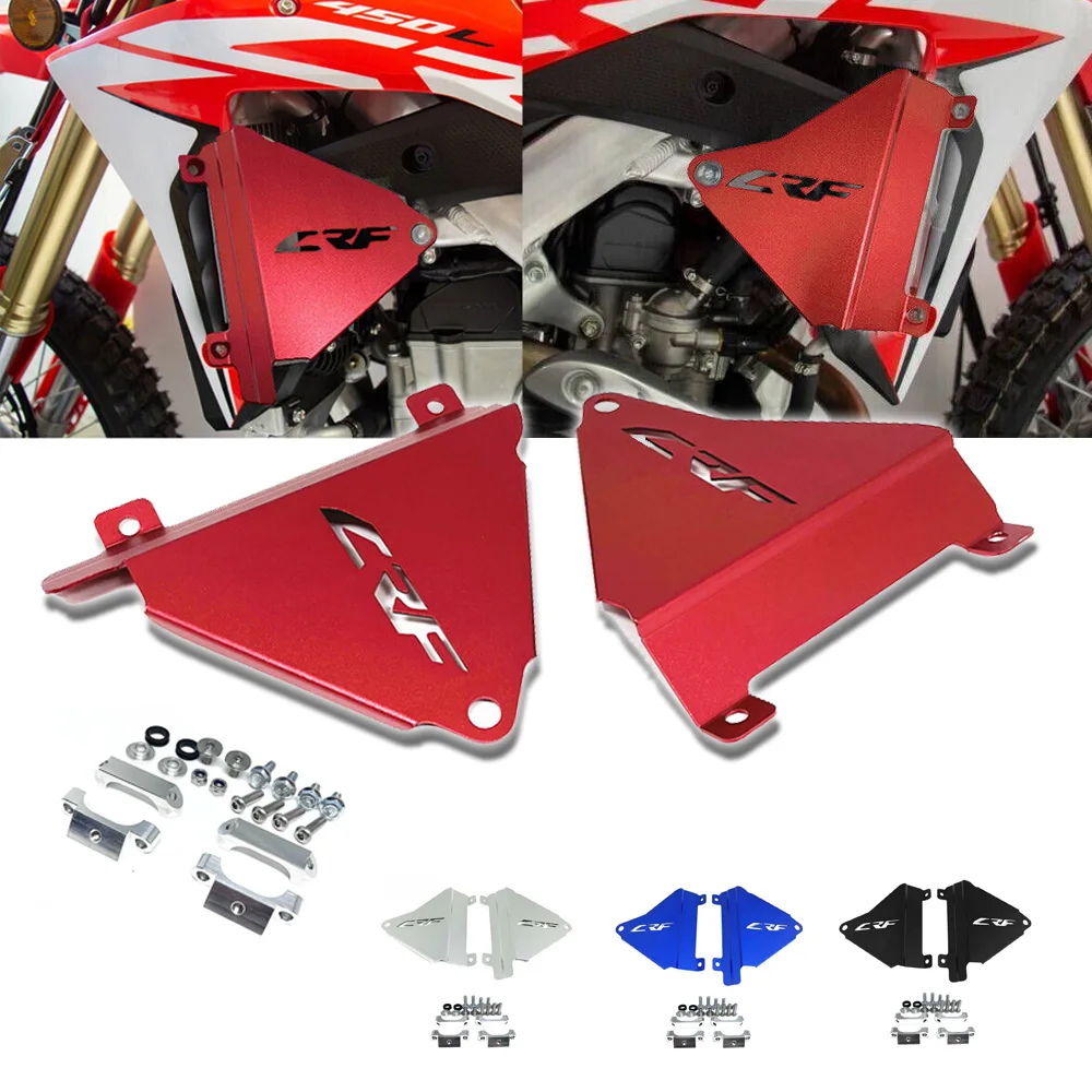 CRF Logo Motorcycle Works Connection Radiator Braces Frame protection cover For HONDA CRF450L 450RL 450X 2019 2020 2021 2022
CRF Logo Motorcycle Works Connection Radiator Braces Frame protection cover For HONDA CRF450L 450RL 450X 2019 2020 2021 2022