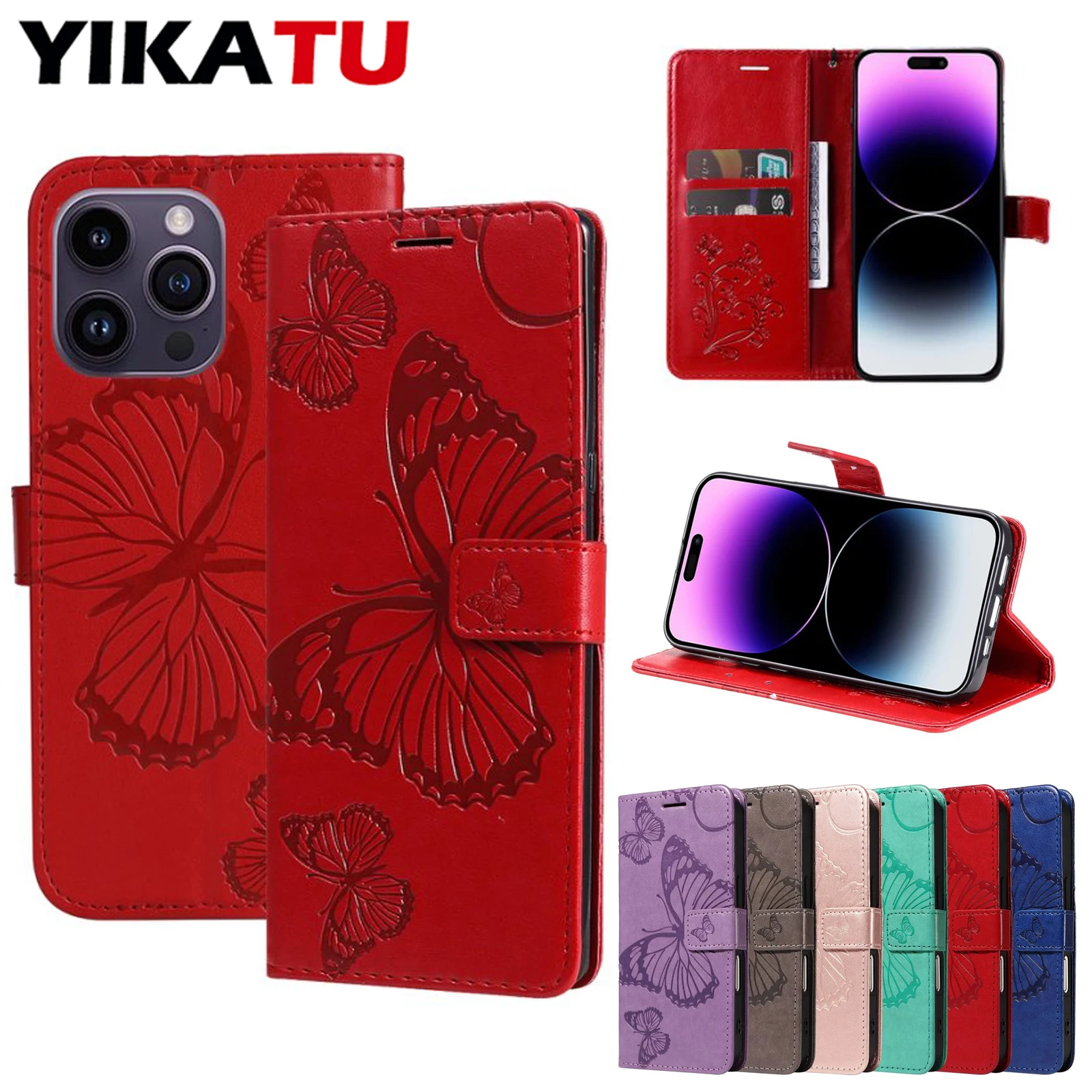 Butterfly For iPhone 16E 16 15 14 Pro Max 13 12 Mini 11 6 7 8 Plus SE2 SE3 XS X Wallet Card slot Stand Magnetic Leather Case
Butterfly For iPhone 16E 16 15 14 Pro Max 13 12 Mini 11 6 7 8 Plus SE2 SE3 XS X Wallet Card slot Stand Magnetic Leather Case