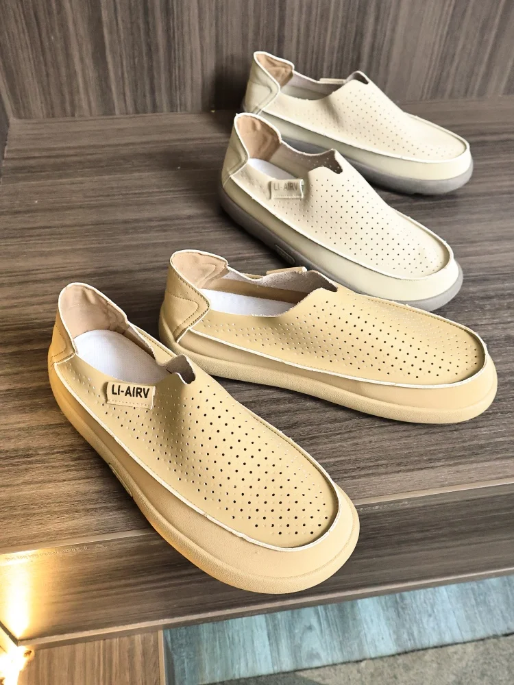 Comfortable Breathable Lightweight Slip-On Men's Summer Casual Shoes Soft Bottom Mesh Upper Anti-Slip Casual Fashion Sneakers
Comfortable Breathable Lightweight Slip-On Men's Summer Casual Shoes Soft Bottom Mesh Upper Anti-Slip Casual Fashion Sneakers