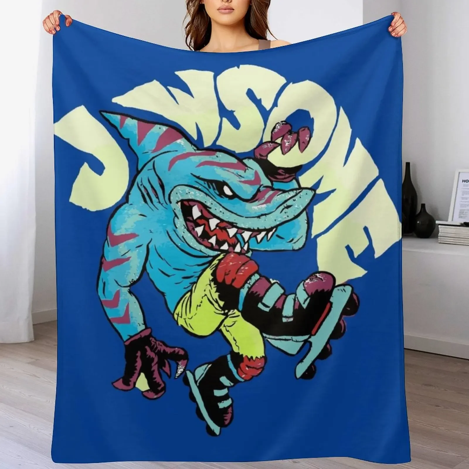 Shark Pun Throw Blanket Ultra Plush Cozy Blanket for Napping Sleeping
Shark Pun Throw Blanket Ultra Plush Cozy Blanket for Napping Sleeping