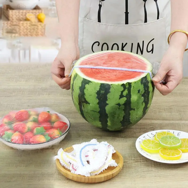 Stretch Covers For Bowls 100pcs Reusable Sealing Bags Sealing Adjustable Bowl Lids Stretch Elastic Wrap Bowl Covers For Family
Stretch Covers For Bowls 100pcs Reusable Sealing Bags Sealing Adjustable Bowl Lids Stretch Elastic Wrap Bowl Covers For Family