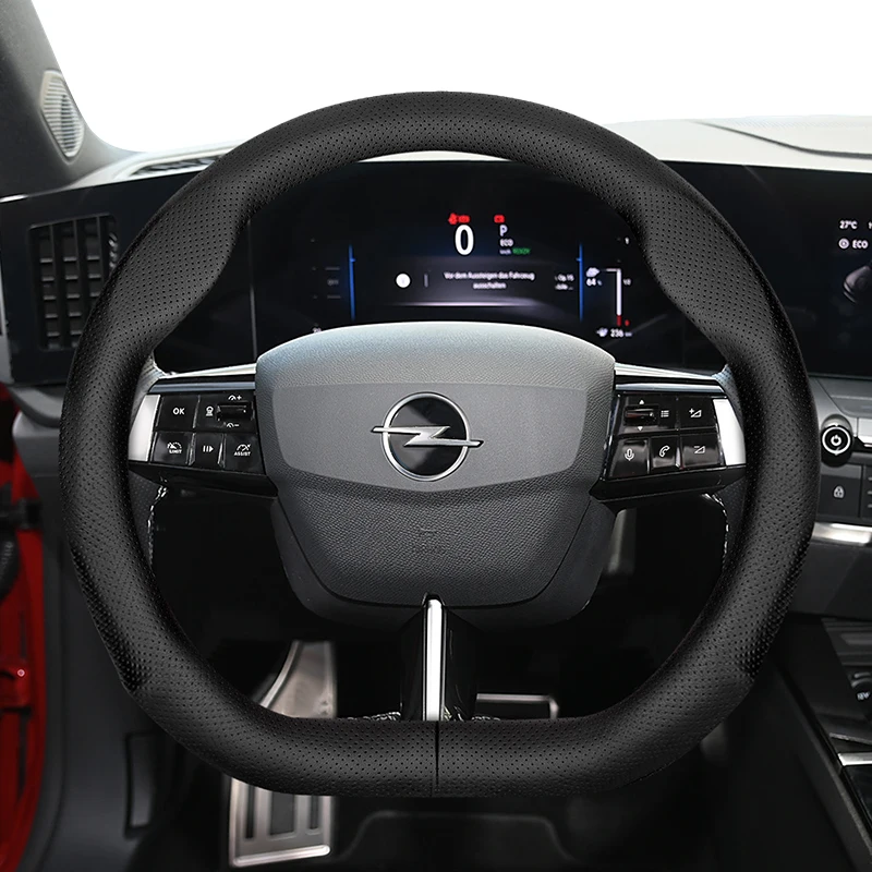 For Opel Round D-Shaped Steering Wheel Cover Ultra-Thin Fit Astra H Gtc J G K Corsa D Insignia Vectra C Mokka Vivaro Zafira X
For Opel Round D-Shaped Steering Wheel Cover Ultra-Thin Fit Astra H Gtc J G K Corsa D Insignia Vectra C Mokka Vivaro Zafira X