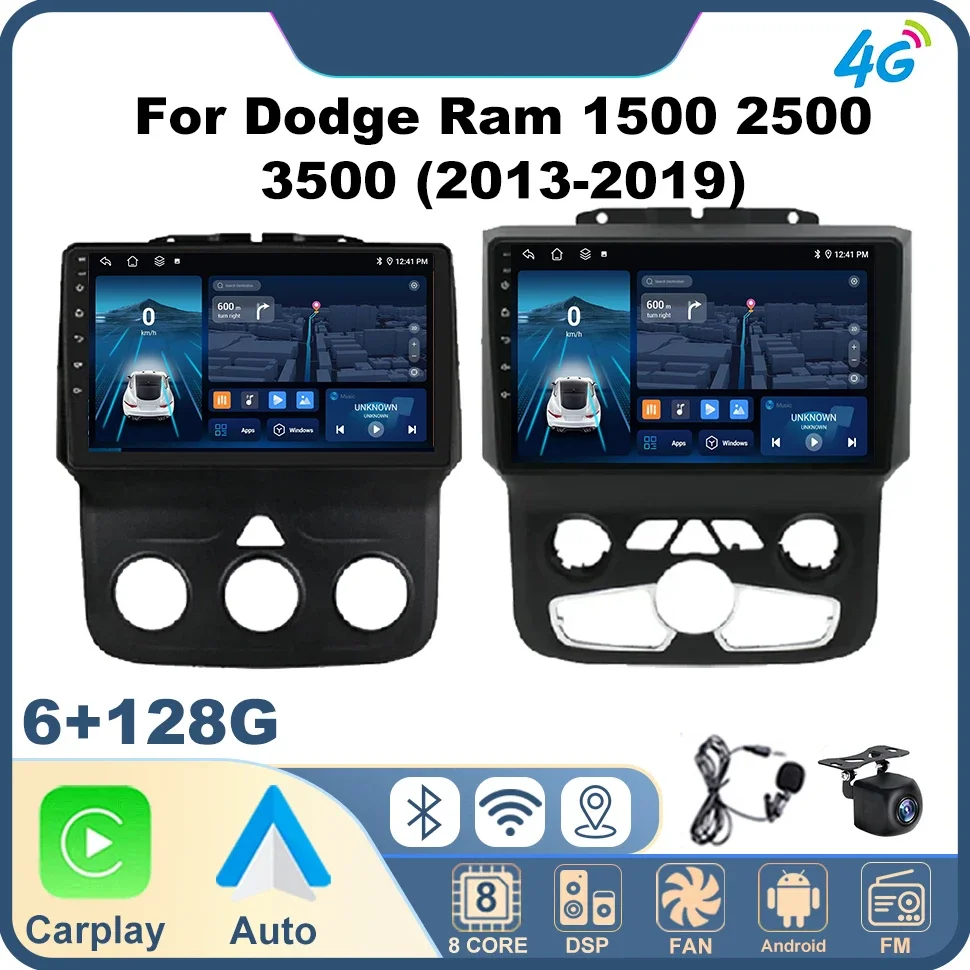 Vehicle Audio Car Radio for Dodge Ram 1500 2500 3500 (2013-2019) Wireless Carplay WiFi Dsp 4G IPS Car Stereo Multimedia Player
Vehicle Audio Car Radio for Dodge Ram 1500 2500 3500 (2013-2019) Wireless Carplay WiFi Dsp 4G IPS Car Stereo Multimedia Player