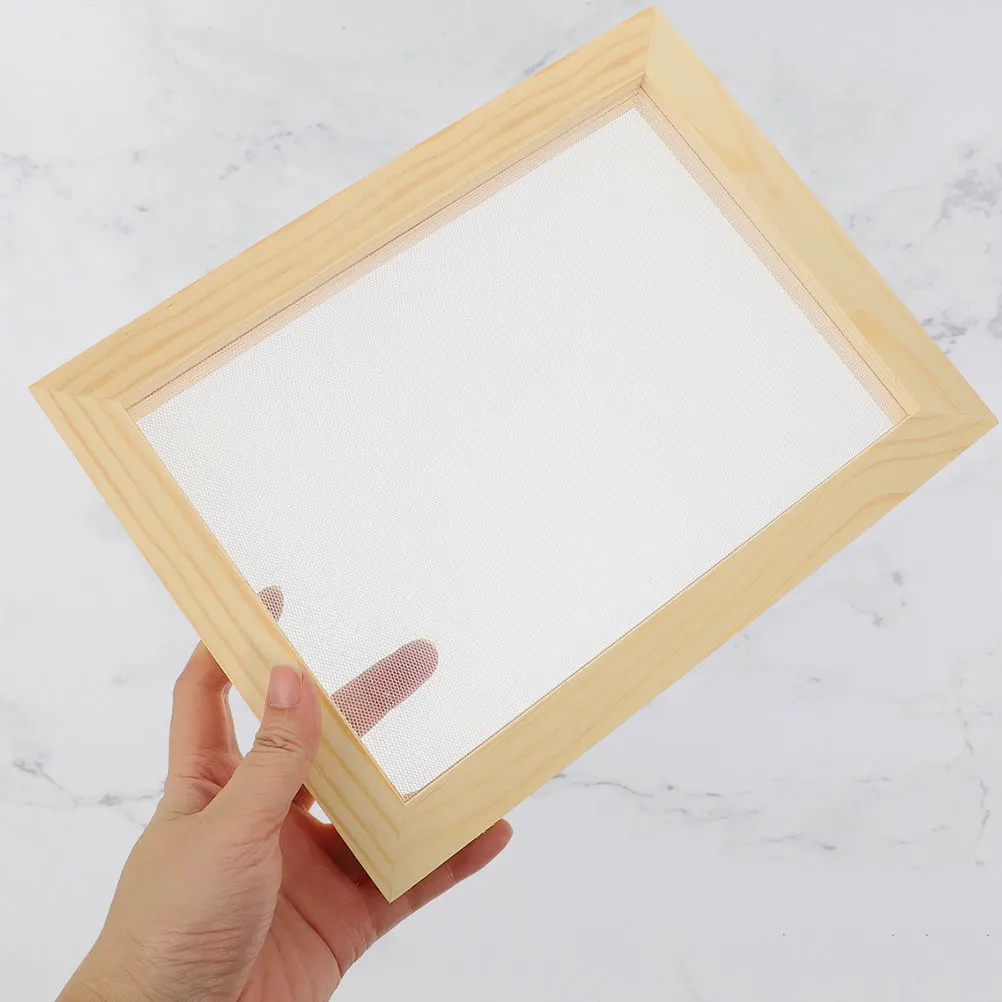 2Pcs Pine Paper Frame Durable Craft Wooden Frames DIY Papermaking Paper Making Kit Kit Supplies Kids Project Materials
2Pcs Pine Paper Frame Durable Craft Wooden Frames DIY Papermaking Paper Making Kit Kit Supplies Kids Project Materials
