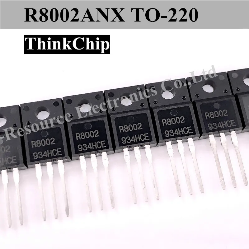 (10 шт.) R8002ANX N-канальный МОП-транзистор TO-220 10 В Drive Высоковольтный МОП-транзистор для электронных компонентов Полупроводниковые компоненты
(10 шт.) R8002ANX N-канальный МОП-транзистор TO-220 10 В Drive Высоковольтный МОП-транзистор для электронных компонентов Полупроводниковые компоненты