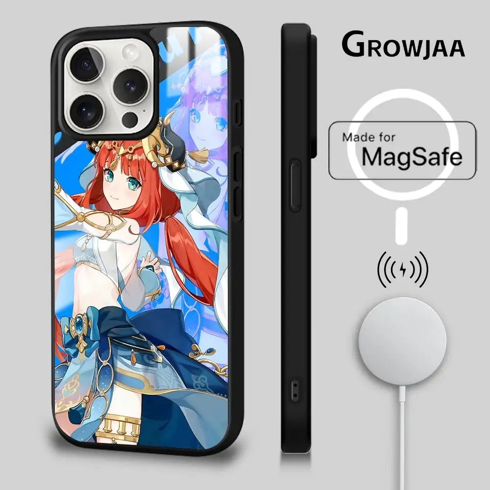 Nilou Genshin Impact phone case for iPhone 17 16 15 14 13 12 11 Pro Max Plus Mini Magsafe Magnetic Wireless Mirror Funda
Nilou Genshin Impact phone case for iPhone 17 16 15 14 13 12 11 Pro Max Plus Mini Magsafe Magnetic Wireless Mirror Funda