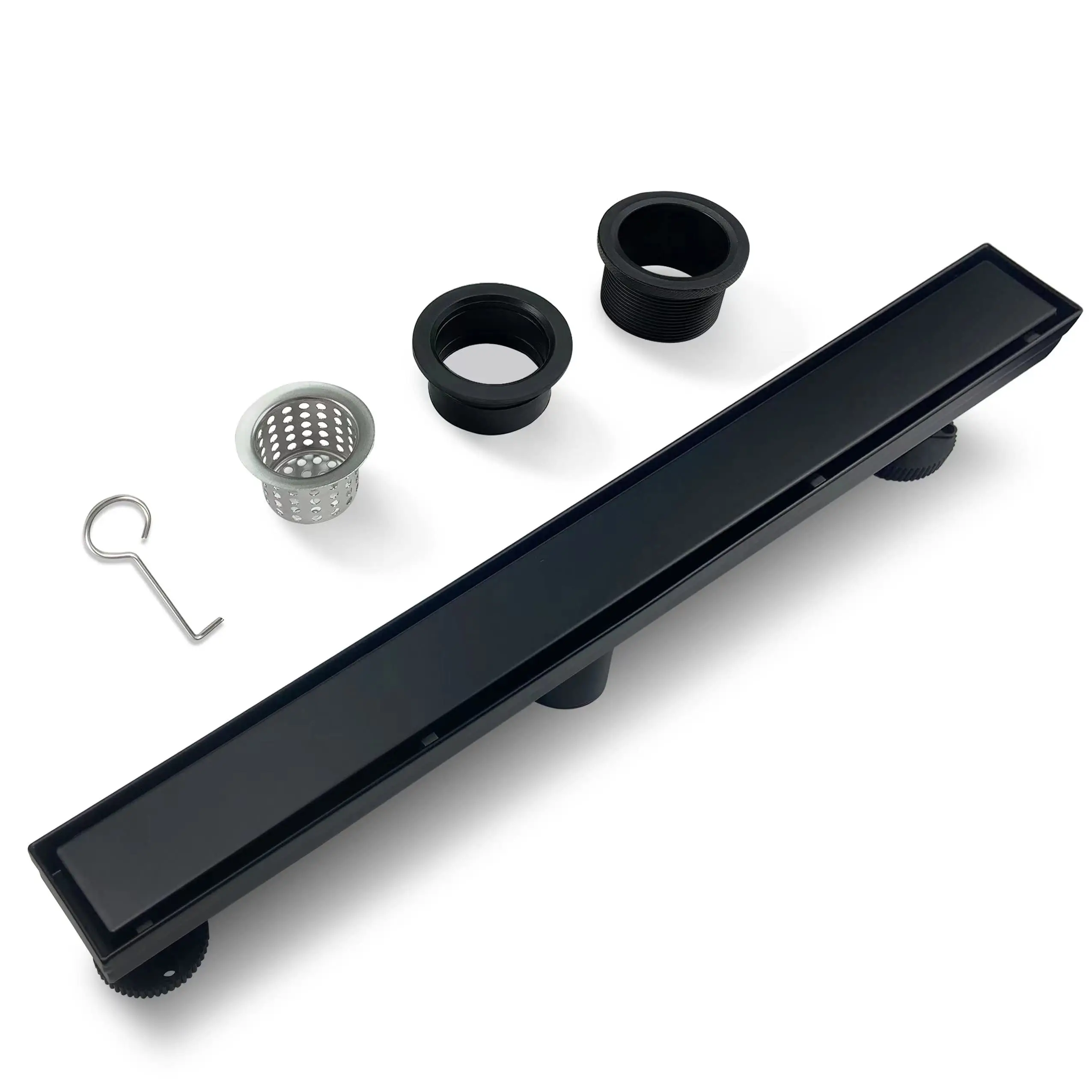 28 Inch Linear Shower Drain Rectangle Floor Drain With Removable Tile Insert Grate SUS304 Stainless Steel
28 Inch Linear Shower Drain Rectangle Floor Drain With Removable Tile Insert Grate SUS304 Stainless Steel