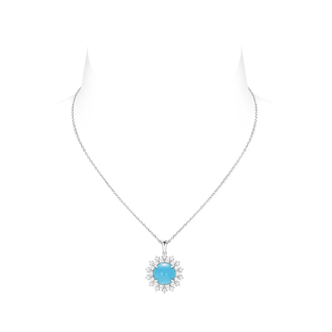 New S925 Silver Necklace High Carbon Diamond High Home Blue Pine Versatile Women's Necklace Wedding Jewelry
New S925 Silver Necklace High Carbon Diamond High Home Blue Pine Versatile Women's Necklace Wedding Jewelry