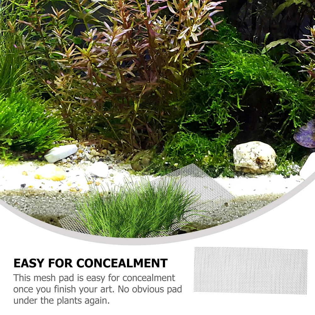 2 Pcs Stainless Steel Filter Sheet Fish Tank Accessories Moss Net Multifunction Replaceable Aquarium Mesh Pad Wire Accessory
2 Pcs Stainless Steel Filter Sheet Fish Tank Accessories Moss Net Multifunction Replaceable Aquarium Mesh Pad Wire Accessory
