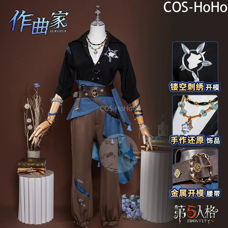 COS-HoHo Identity V Frederick Kreiburg Композитор игровой костюм красивая униформа косплей костюм Хэллоуин вечерние наряд для ролевых игр
COS-HoHo Identity V Frederick Kreiburg Композитор игровой костюм красивая униформа косплей костюм Хэллоуин вечерние наряд для ролевых игр