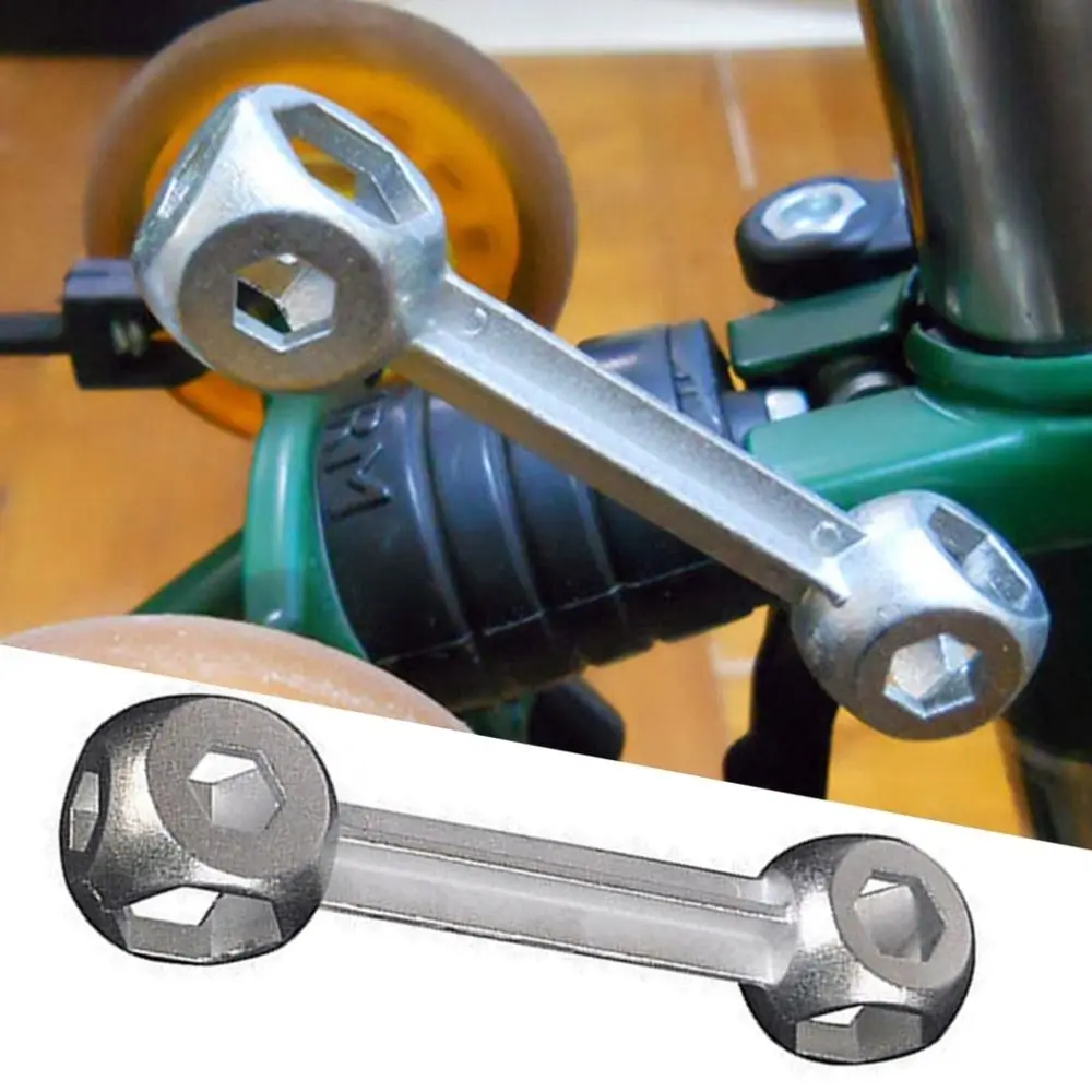 Durable 10-Hole Bicycle Wrench Zinc Alloy 6-15MM Hexagonal Bone Wrench Multi-purpose Hand Tools Socket Wrench
Durable 10-Hole Bicycle Wrench Zinc Alloy 6-15MM Hexagonal Bone Wrench Multi-purpose Hand Tools Socket Wrench