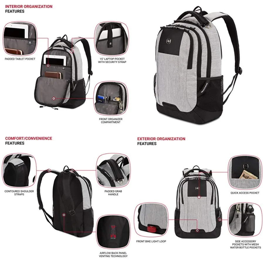 Cecil 5505 Laptop Backpack
Cecil 5505 Laptop Backpack