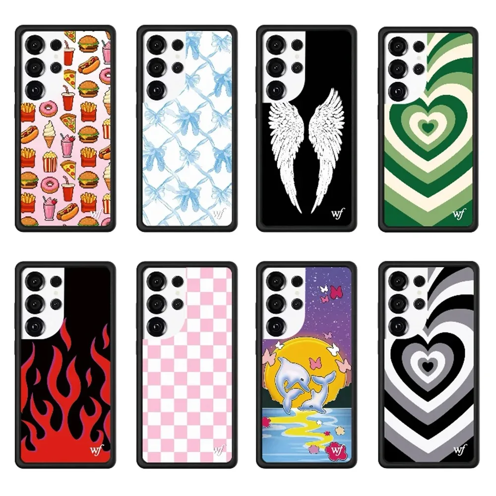 Wildflower Hot Angel Baby Black Phone Case For Samsung Galaxy S26Ultra S24Ultra S23 S25Ultra grid wf INS On Pointe Blue Cover
Wildflower Hot Angel Baby Black Phone Case For Samsung Galaxy S26Ultra S24Ultra S23 S25Ultra grid wf INS On Pointe Blue Cover