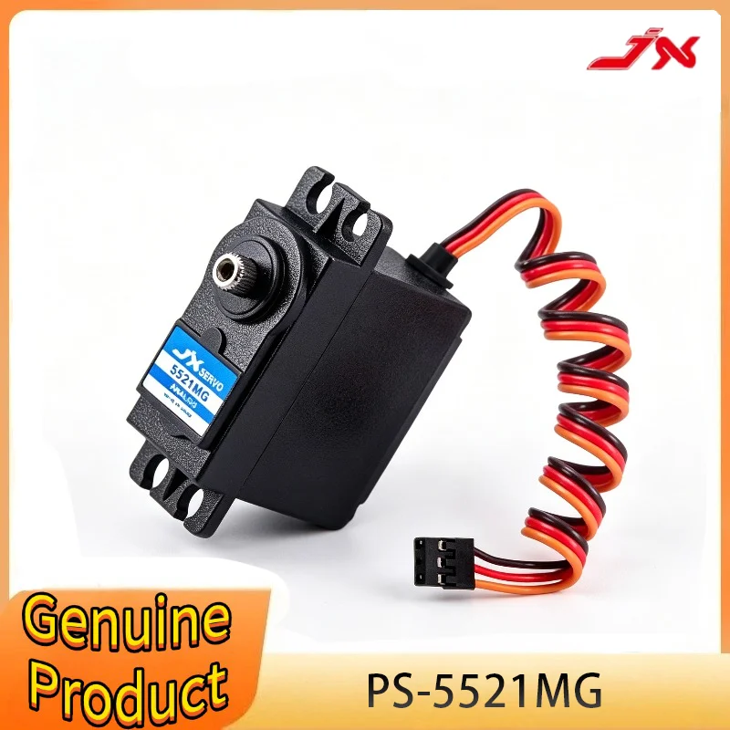 JX Servo PS-5521MG 20KG High Torque Metal Gear Standrd Analog Servo For Rc Car Robot Plane Servo RC Models Spare Parts
JX Servo PS-5521MG 20KG High Torque Metal Gear Standrd Analog Servo For Rc Car Robot Plane Servo RC Models Spare Parts