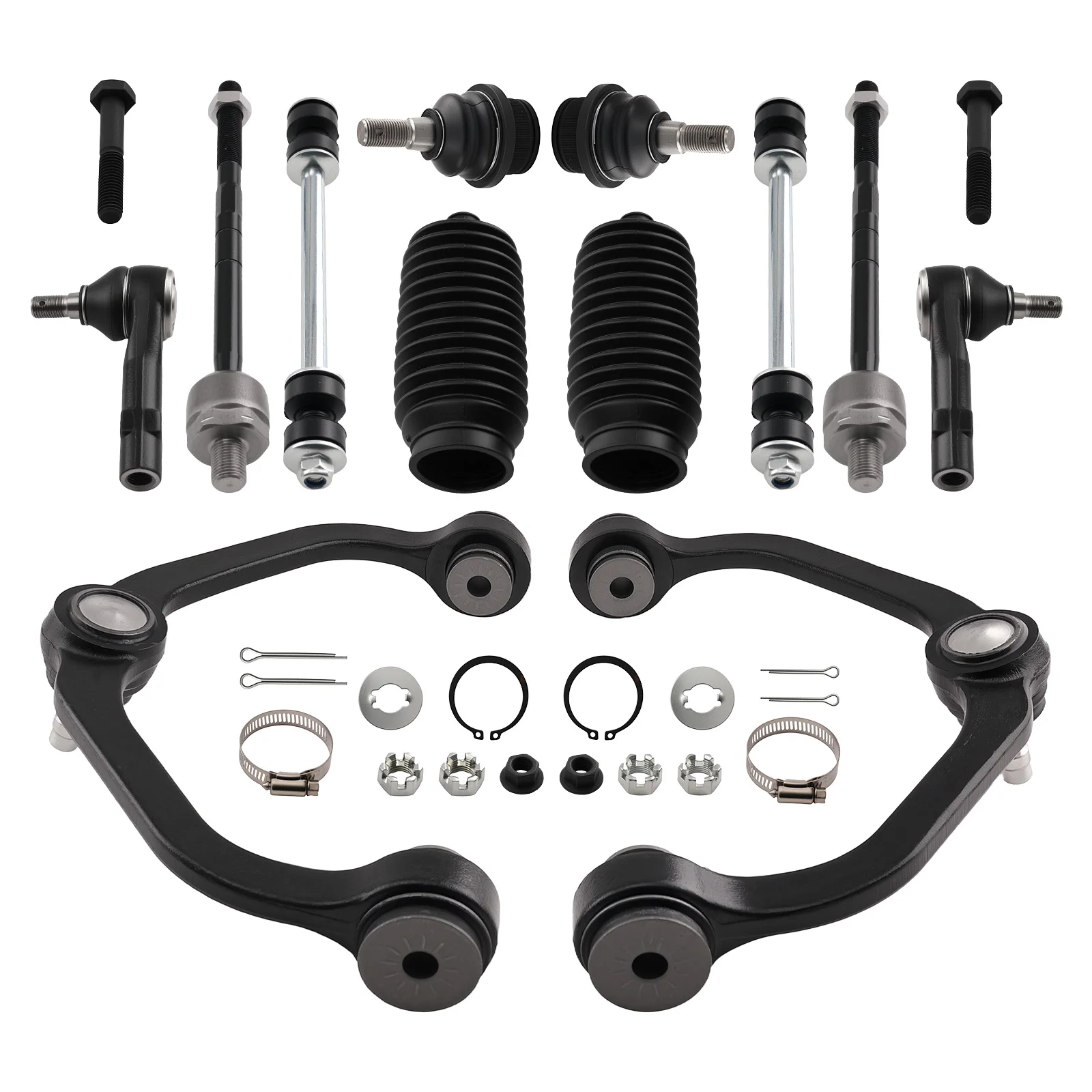 Upper Control Arm Stabilizer Bar End Link Tie Rod 12pc for Ford Ranger 1998-2011
Upper Control Arm Stabilizer Bar End Link Tie Rod 12pc for Ford Ranger 1998-2011