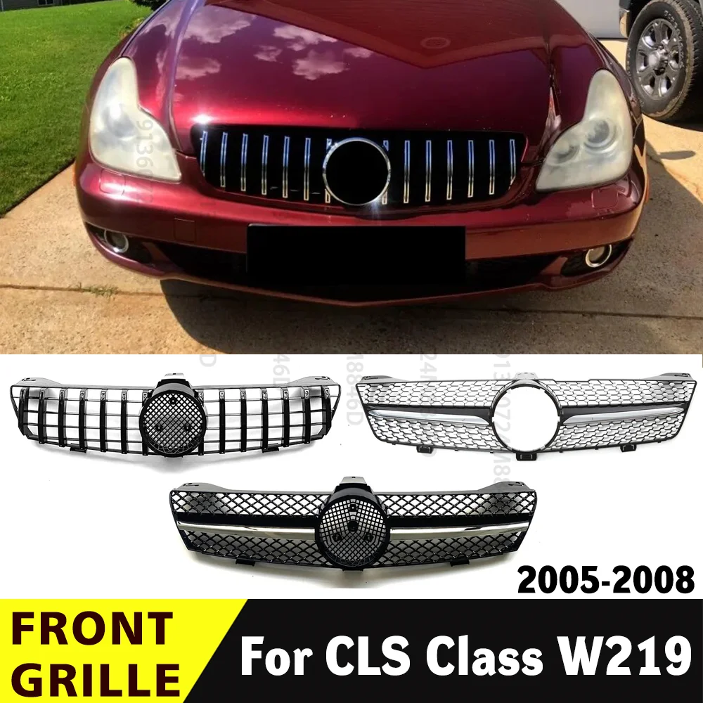 Front Grille for Mercedes-Benz CLS-Class W219 2005-2008 | Gloss Black Direct Replacement | Exact Fit CLS350 CLS500
Front Grille for Mercedes-Benz CLS-Class W219 2005-2008 | Gloss Black Direct Replacement | Exact Fit CLS350 CLS500