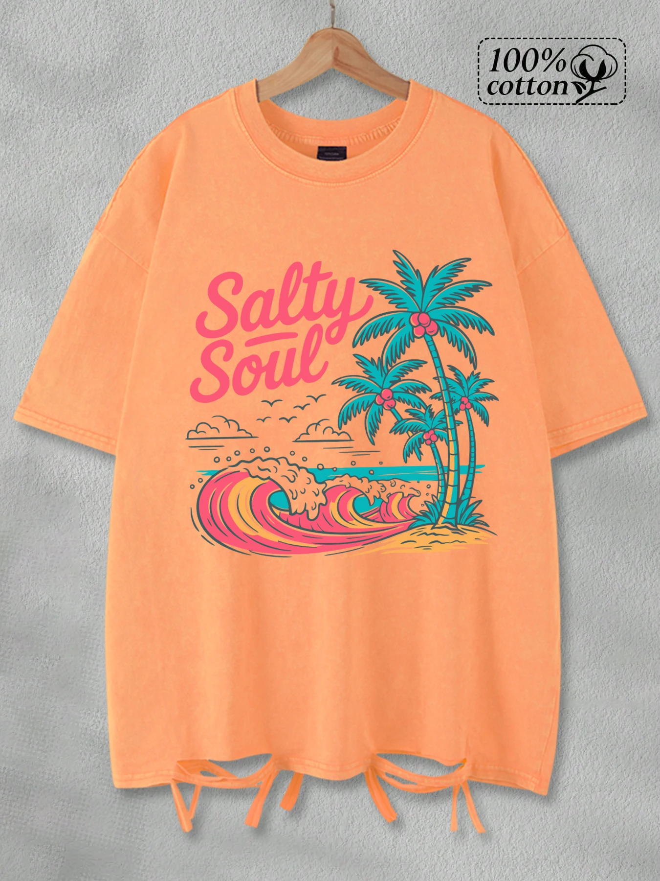 Salty Soul Coconut Tree Beach Мужская футболка с потертыми отверстиями Хлопковые свободные футболки Мягкий летний топ Уличная одежда в стиле хип-хоп
Salty Soul Coconut Tree Beach Мужская футболка с потертыми отверстиями Хлопковые свободные футболки Мягкий летний топ Уличная одежда в стиле хип-хоп