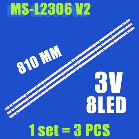 LED Backlight MS-L2306 V2 for 43PU11TC-SM SW LED43UA400 ST4251D0A HL-00430A30 43s1812 43TDSA 43S1810 LED-4328T2 43LEM-1063/FTS2C
