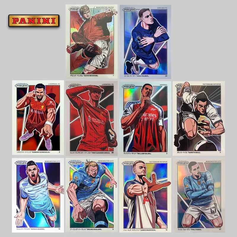 Panini 2025 манга Beckham Haaland Bale Rice Aguero Foden Diy Домашняя база для ног Звезда Коллекция подарков на день рождения
Panini 2025 манга Beckham Haaland Bale Rice Aguero Foden Diy Домашняя база для ног Звезда Коллекция подарков на день рождения