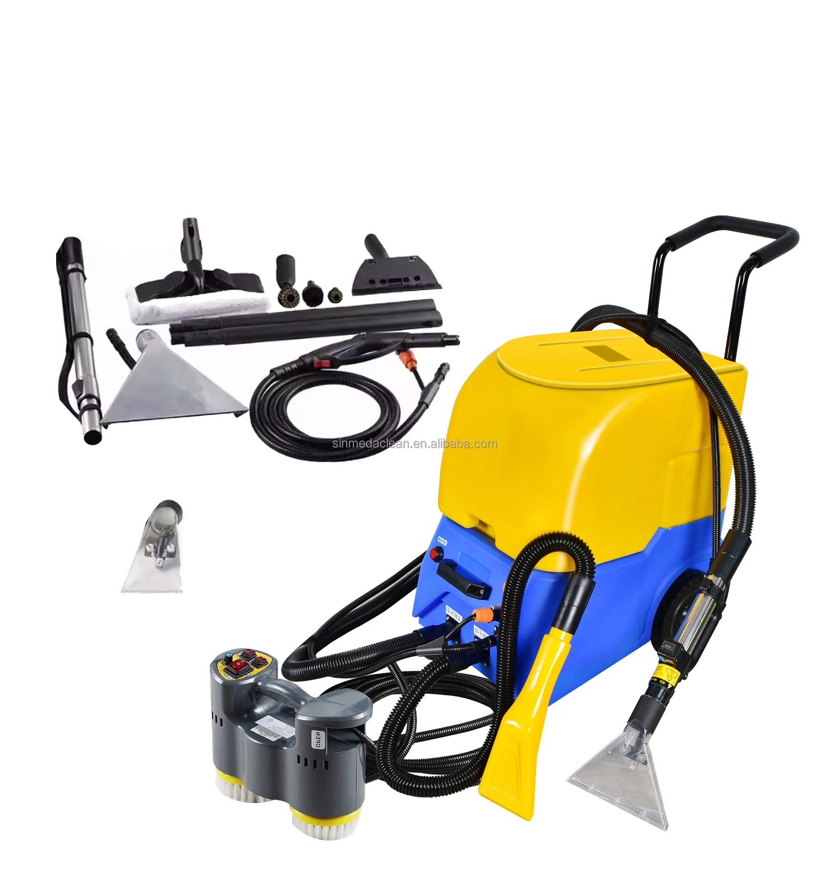 Commercial Cleaning Equipment Rental Companies' Electric Steam Generator 1 Year Warranty Plastic Carpet Cleaning Machine Bulk
Commercial Cleaning Equipment Rental Companies' Electric Steam Generator 1 Year Warranty Plastic Carpet Cleaning Machine Bulk