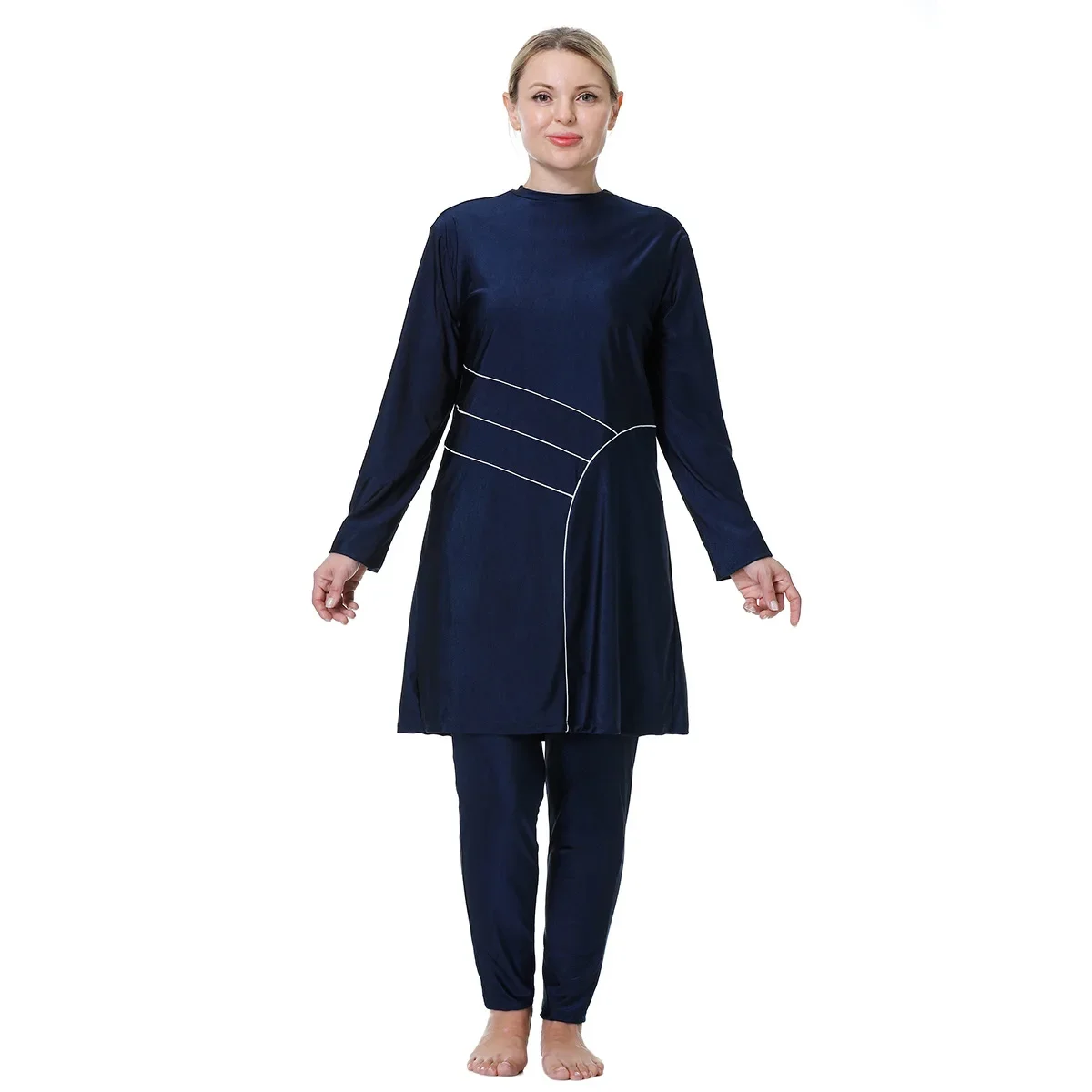 3PCS/Set Burkini Femme Swimwear Muslim Women Swimsuit Modest Islam Full Cover Hijab Top Pants Bathing Suit Beachwear Plus Size
3PCS/Set Burkini Femme Swimwear Muslim Women Swimsuit Modest Islam Full Cover Hijab Top Pants Bathing Suit Beachwear Plus Size