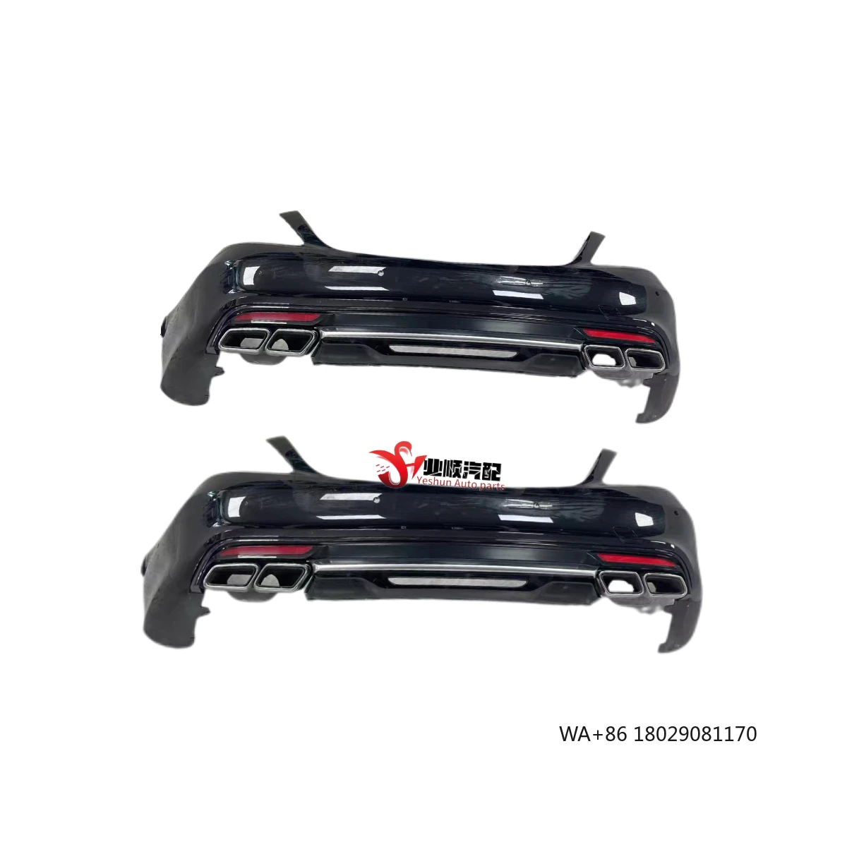 Original High-quality Hot Selling S-Class W222 S63 Rear Bumper Body Kit for Replacement and Upgrade
Original High-quality Hot Selling S-Class W222 S63 Rear Bumper Body Kit for Replacement and Upgrade