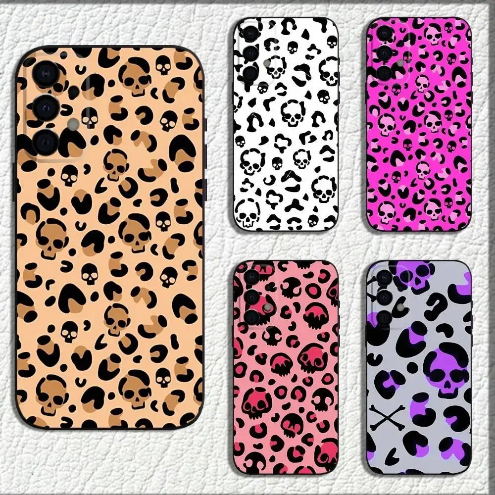 Leopard Skull Pattern Phone Case For Samsung Galaxy A73,72,71,A52,51,40,41,A22,A32,31,A13,12,Note20 Soft Black Shell
Leopard Skull Pattern Phone Case For Samsung Galaxy A73,72,71,A52,51,40,41,A22,A32,31,A13,12,Note20 Soft Black Shell