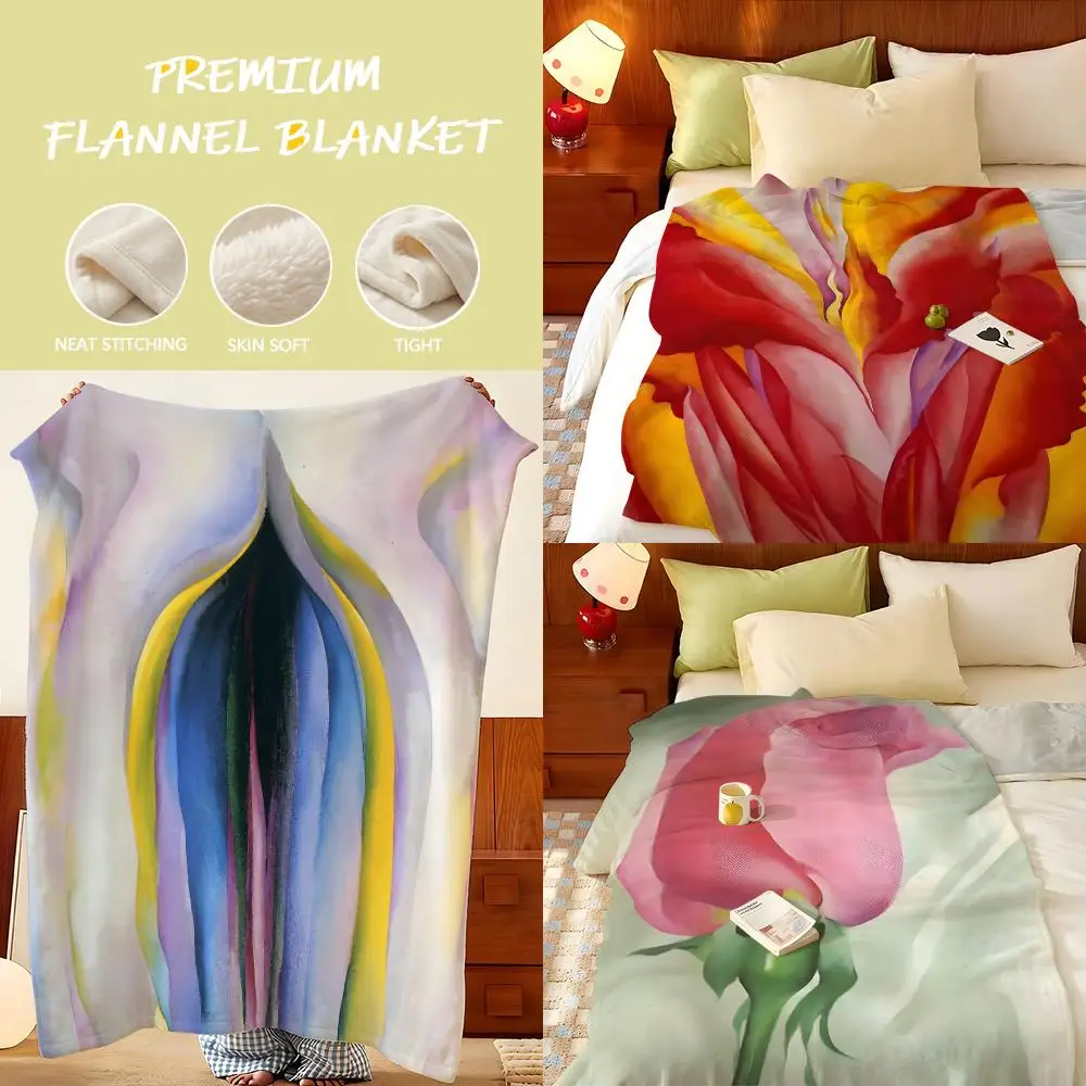 Artist G-Georgia O-O'Keeffe Throw Flannel Throw Blanket, Lightweight Cozy, Durable Washable cute Cool
Artist G-Georgia O-O'Keeffe Throw Flannel Throw Blanket, Lightweight Cozy, Durable Washable cute Cool