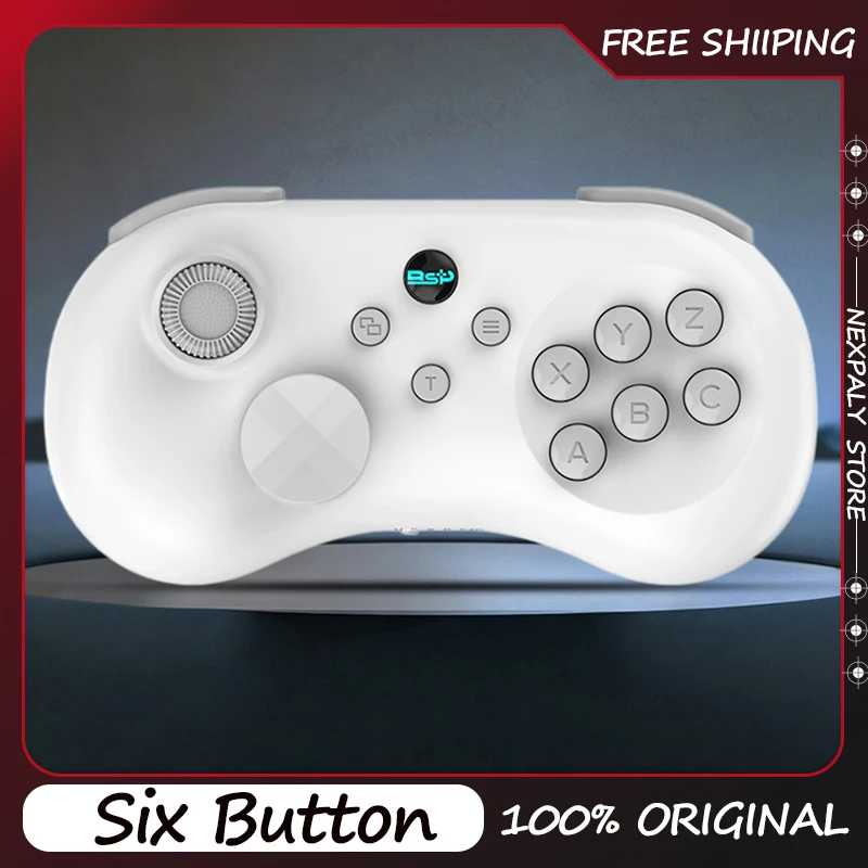 Six Button Wireless Controller 800mAh Anti-Drift Hall Effect Gamepad Joypad Rechargeable Fit for Switch Console Windows PC Gift
Six Button Wireless Controller 800mAh Anti-Drift Hall Effect Gamepad Joypad Rechargeable Fit for Switch Console Windows PC Gift